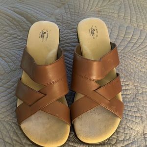 G. H. Bass & Co. Leather Heeled Sandals